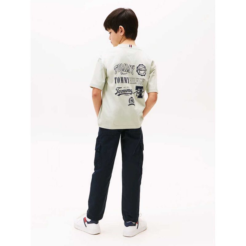 Tommy Hilfiger Varsity Graphic Print Tshirt SS 8-10Y image number 2